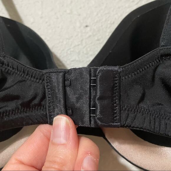 Warners Black Full Coverage Underwire Bra 36B - Picture 3 of 7